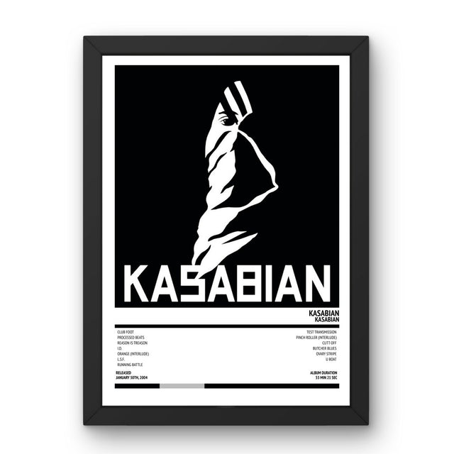 Kasabian - Kasabian (2004) Poster - Setlist