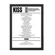 KISS Download Festival 2022 Replica Setlist - Setlist