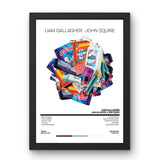 Liam Gallagher - Liam Gallagher & John Squire (2024) Poster - Setlist