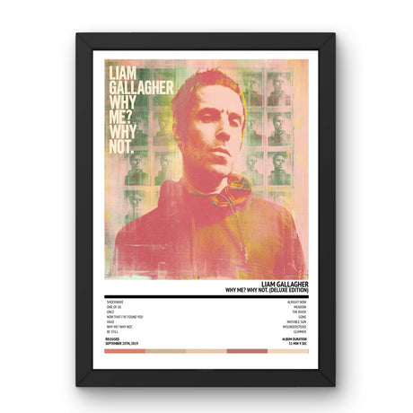 Liam Gallagher - Why Me? Why Not. (Deluxe Edition) (2019) Poster - Setlist