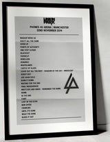 Linkin Park 22nd November 2014 Phones 4u Arena Manchester - Alternate - Setlist