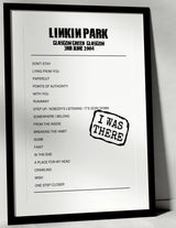 Linkin Park 3rd June 2004 Glasgow Green Glasgow - I Was There - Setlist