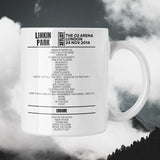 Linkin Park London November 24, 2014 Replica Setlist Mug - Setlist