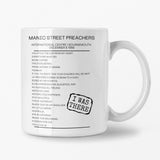 Manic Street Preachers Bournemouth December 1998 Setlist Mug - Setlist