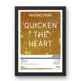 Maximo Park - Quicken The Heart (2009) Poster - Setlist