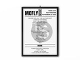 McFly Nottingham November Night 2 2023 Replica Setlist - Setlist