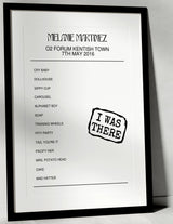 Melanie Martinez 7th May 2016 O2 Forum Kentish Town London I Was There - Setlist