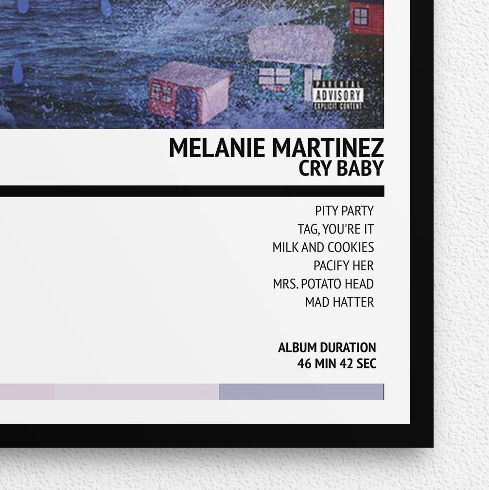 Melanie Martinez - Cry Baby (2015) Poster - Setlist