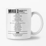 MIKA London April 2024 Setlist Mug - Setlist