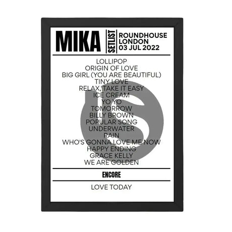 MIKA London July 2022 Setlist - Setlist