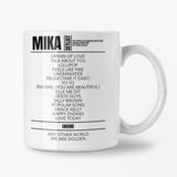 MIKA Manchester April 2024 Setlist Mug - Setlist