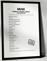 Muse 16th June 2007 Wembley Stadium London - Alternate - Setlist