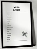 Muse 30th May 2000 L2 Liverpool - Alternate - Setlist