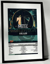 Muse Will of the People World Tour The John Smith's Stadium Huddersfield 20th June 2023 - Setlist Tour Poster - Setlist