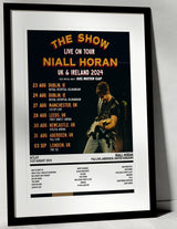 Niall Horan The Show: Live On Tour P&J Live Aberdeen 31st August 2024 - Setlist Tour Poster - Setlist