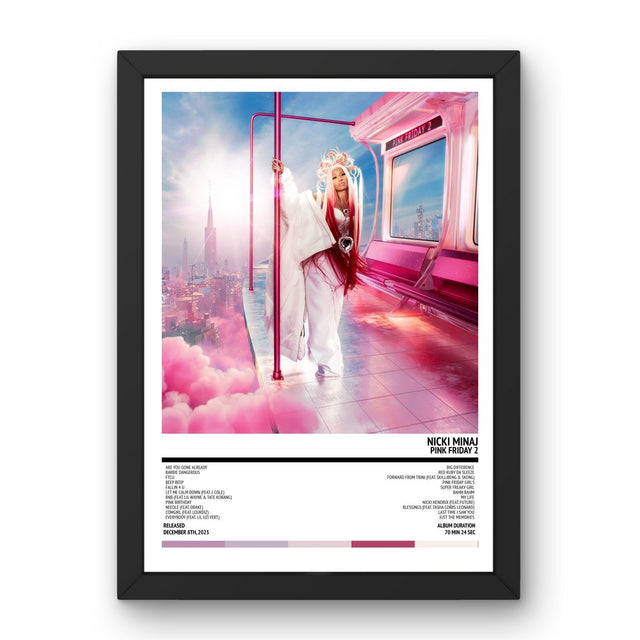 Nicki Minaj - Pink Friday 2 (2023) Poster - Setlist