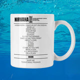 Nirvana Glasgow November 30, 1991 Replica Setlist Mug - Setlist