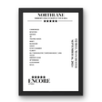 Northlane September 16, 2024 O2 Ritz Manchester Setlist Poster - Setlist