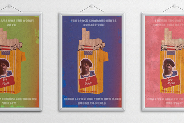 Notorious BIG Lyric Print Bundle - 3 for 1 - Setlist