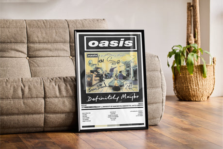 Oasis Definitely Maybe Manchester Academy 1, University of Manchester Manchester 18th December 1994 - Setlist Tour Poster - Setlist