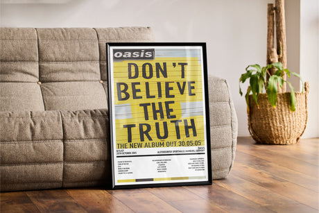 Oasis Don't Believe the Truth Alsterdorfer Sporthalle Hamburg 20th October 2005 - Setlist Tour Poster - Setlist