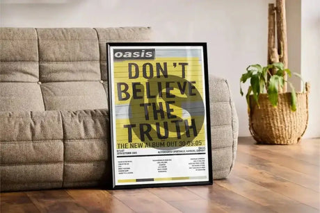 Oasis Don't Believe the Truth Alsterdorfer Sporthalle Hamburg 20th October 2005 - Setlist Tour Poster - Setlist