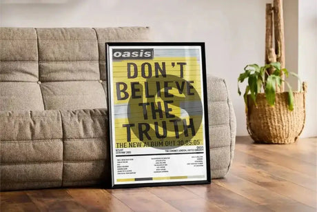 Oasis Don't Believe the Truth The Coronet London 25th May 2005 - Setlist Tour Poster - Setlist