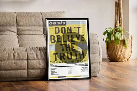 Oasis Don't Believe the Truth Marlay Park Dublin 16th July 2005 - Setlist Tour Poster - Setlist