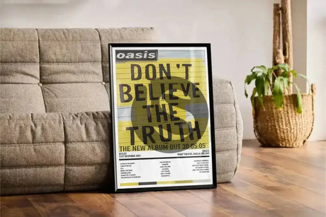 Oasis Don't Believe the Truth Point Theatre Dublin 21st December 2005 - Setlist Tour Poster - Setlist