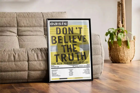 Oasis Don't Believe the Truth Taft Theatre Cincinnati 25th March 2006 - Setlist Tour Poster - Setlist