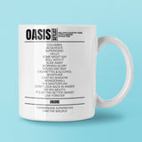 Oasis Loch Lomond August 04, 1996 Setlist Mug - Setlist