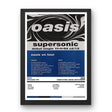 Oasis London Astoria London - 18 - 08 - 1994 - Setlist Poster | Flyer Style Setlist Poster - Setlist