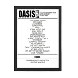 Oasis Setlist 03-08-1996-Loch Lomond - Setlist