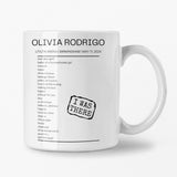 Olivia Rodrigo Utilita Arena Birmingham May 11, 2024 Replica Setlist Mug - Setlist