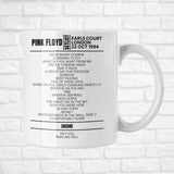 Pink Floyd London October 22, 1994 Replica Setlist Mug - Setlist