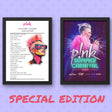 P!nk 2024 - Sticker Setlist Bundles - Setlist