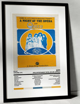 Queen A Night At the Opera Apollo Entertainment Centre Adelaide 14th April 1976 - Setlist Tour Poster - Setlist