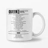 Queen Coventry Theatre 16 November 1982 Setlist Mug - Setlist