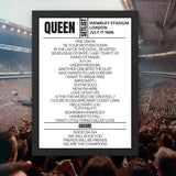 Queen Wembley Stadium July 11 1986 Setlist - Setlist