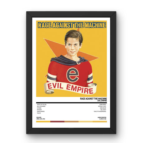 Rage Against The Machine - Evil Empire (1996) Poster - Setlist