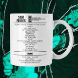 Sam Fender Newcastle upon Tyne June 9, 2023 Replica Setlist Mug - Setlist