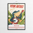 Setlist x Tour Poster - Any Custom Setlist - Crocodile - Setlist