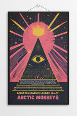 Setlist x Tour Poster - Any Custom Setlist - Pyramid - Setlist