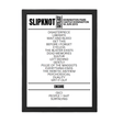 Slipknot Download Festival 2013 Replica Setlist - Setlist