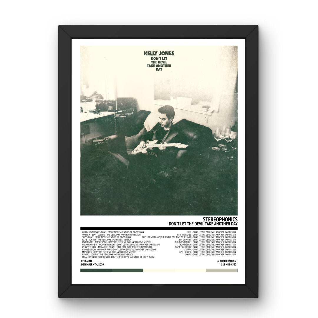 Stereophonics - Don't Let The Devil Take Another Day (2020) Poster - Setlist