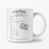 Stevie Nicks 3Arena Dublin July 2024 Setlist Mug - Setlist