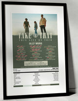 Take That This Life On Tour AO Arena Manchester 7th May 2024 - Setlist Tour Poster - Setlist