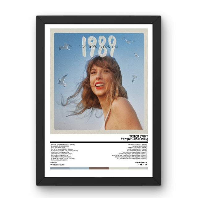 Taylor Swift - 1989 (Taylor's Version) (2023) Poster - Setlist