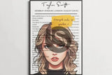 Taylor Swift Eras Tour June 2024 Dates Setlist Posters - Sticker - Setlist