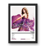 Taylor Swift - Speak Now (2010) Poster - Setlist